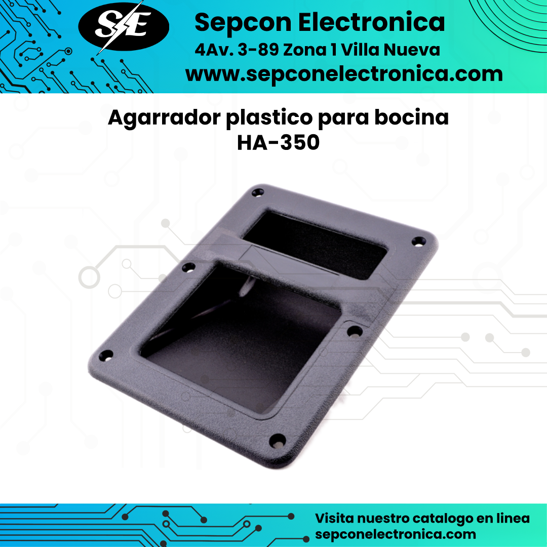 Agarrador plastico para bocina HA-350