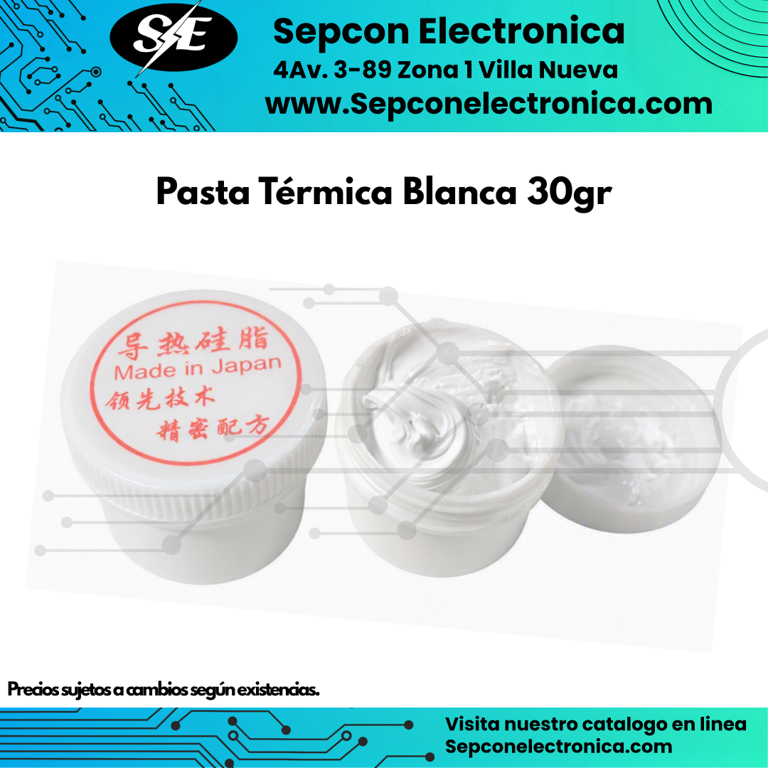 Pasta térmica de 30gr