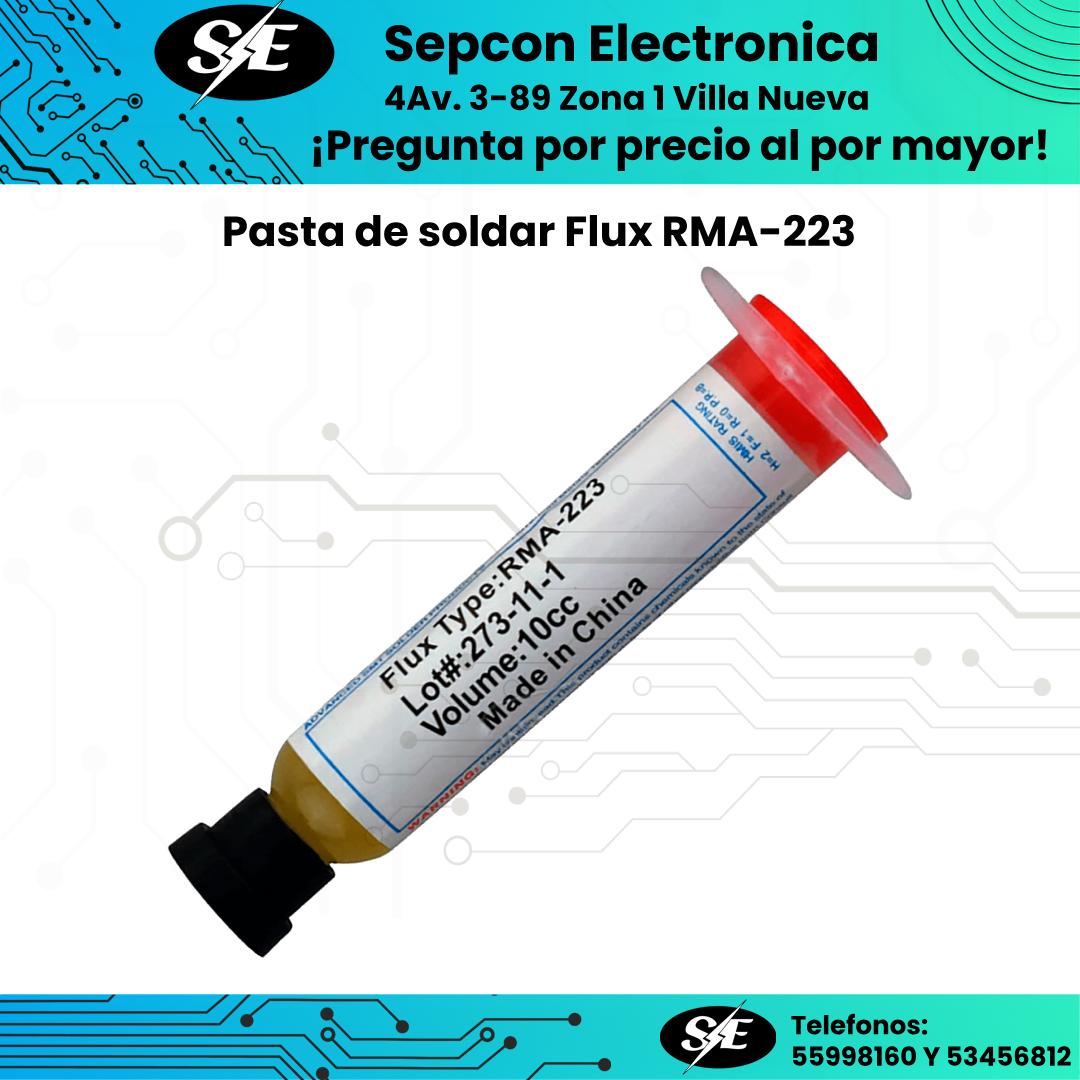 Flux en Pasta RMA 223 10cc