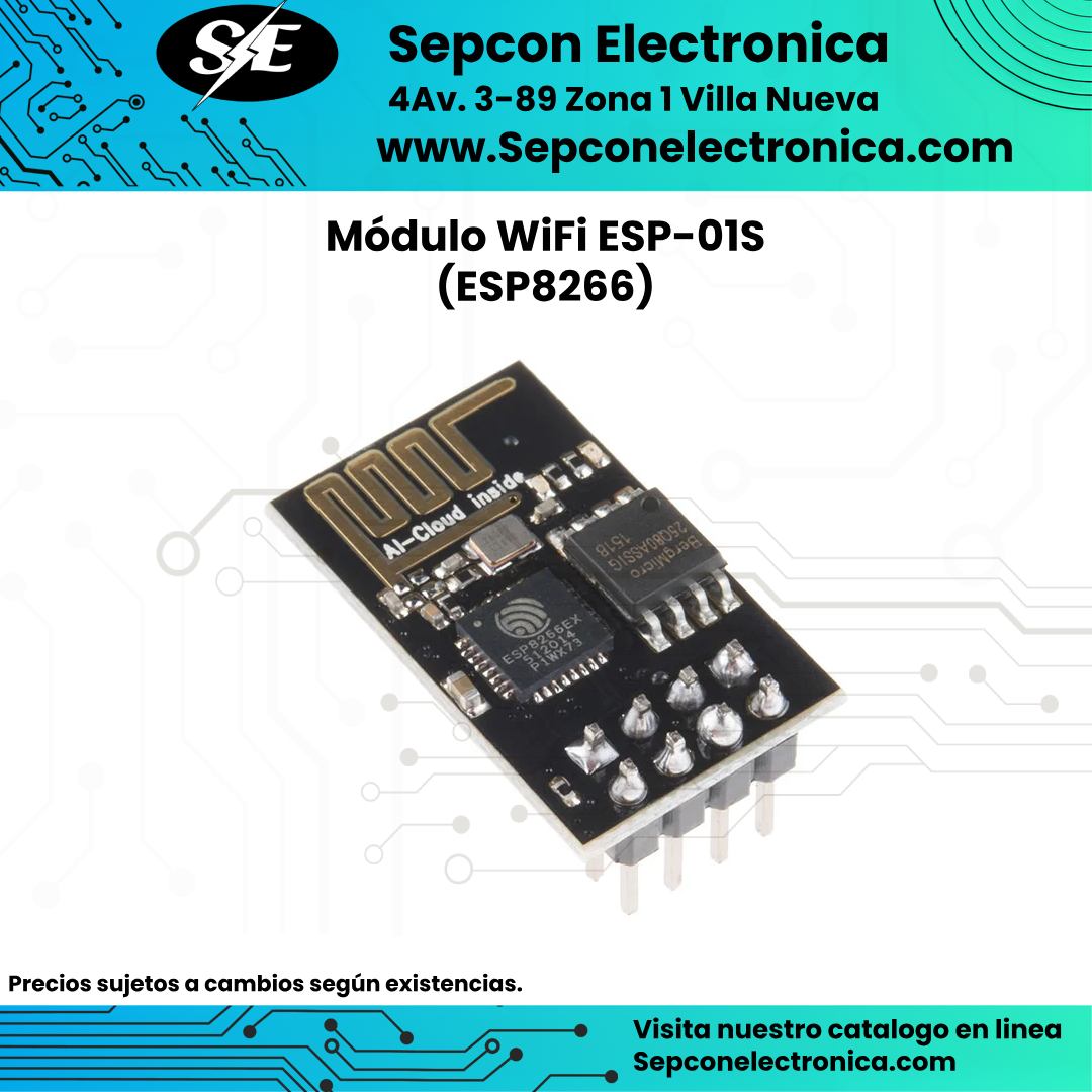 Modulo WIFI ESP-01S ESP8266