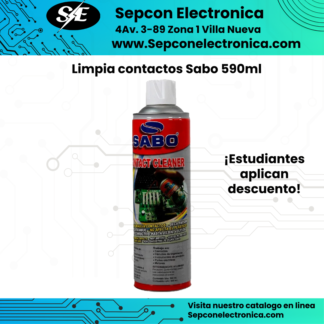 Limpia contactos Sabo 590ml