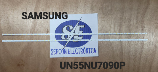 Tira LED para televisión SAMSUNG " 55NU7100, UE55RU7100, UN55NU7090P, UN55NU6900&n
