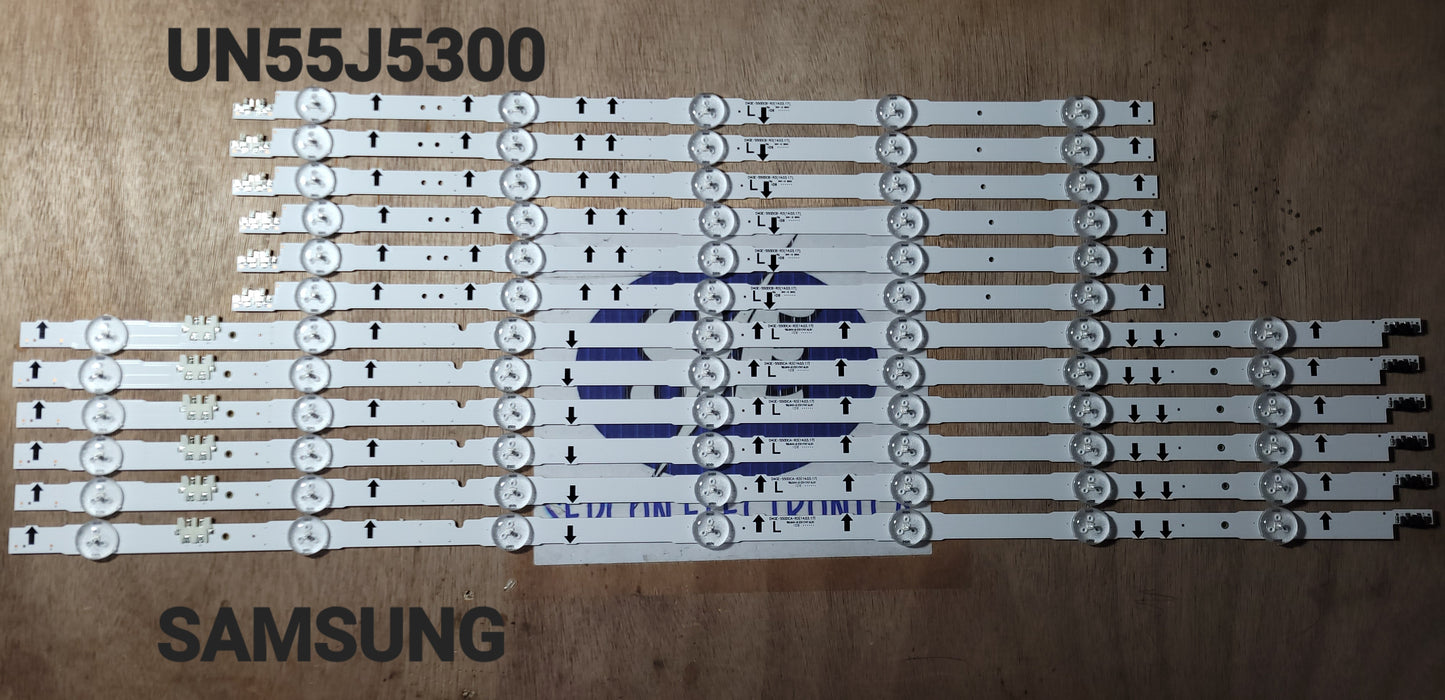 Tira LED para televisión SAMSUNG 55" UN55J5300