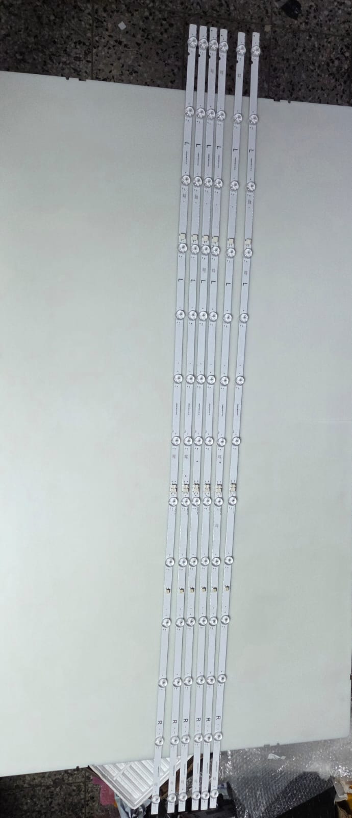 Tira LED para televisión SONY 65" 65X805G, 65X7500H, 65XG8096, 65X75CH, 65X750H, 65X800G, 65X8000G