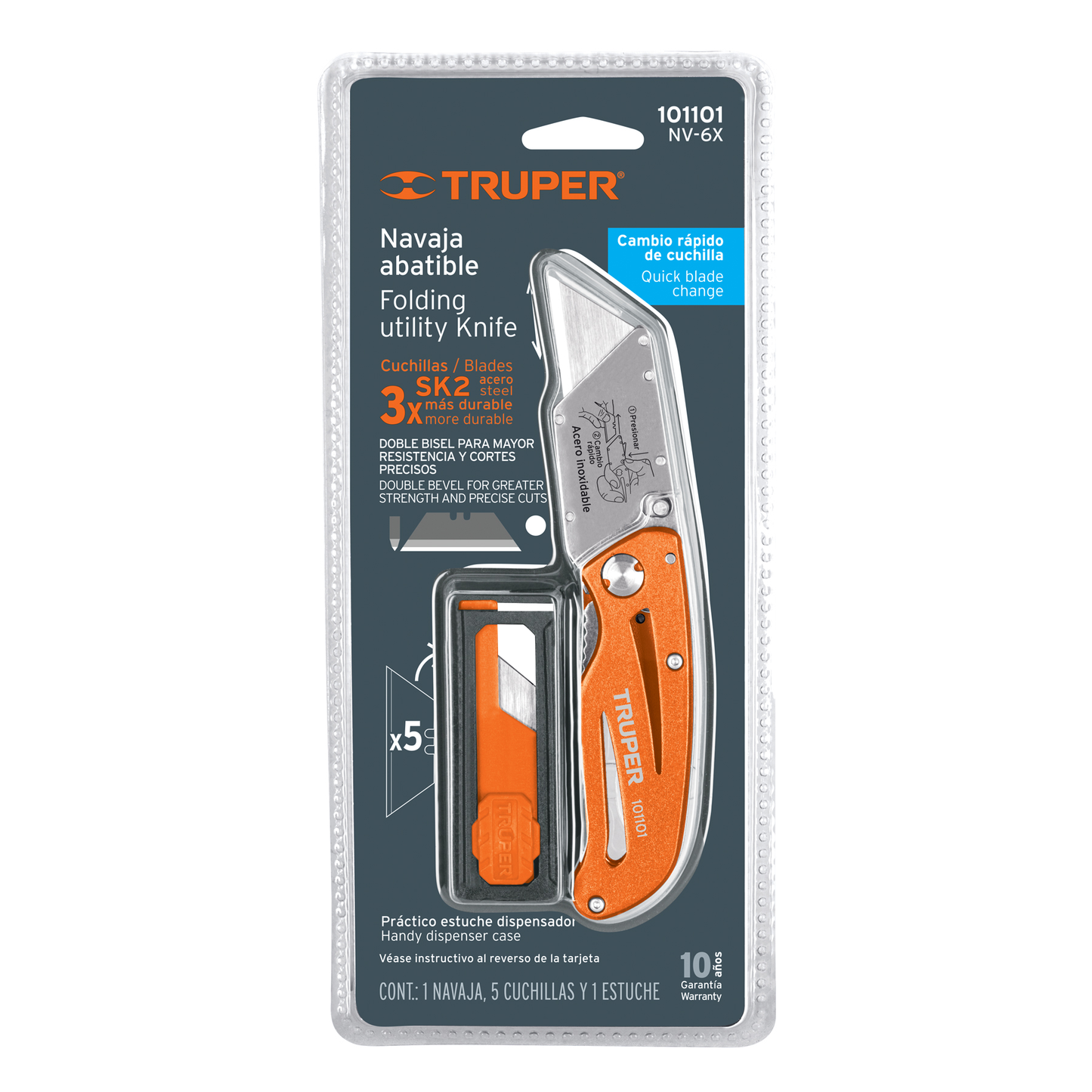 Navaja abatible de 6" Truper 101101
