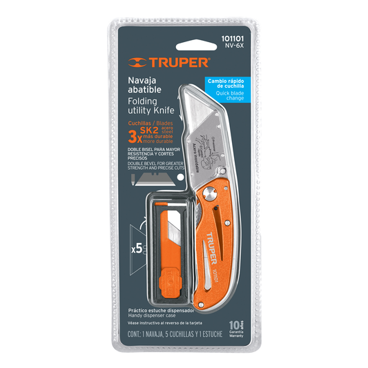 Navaja abatible de 6" Truper 101101