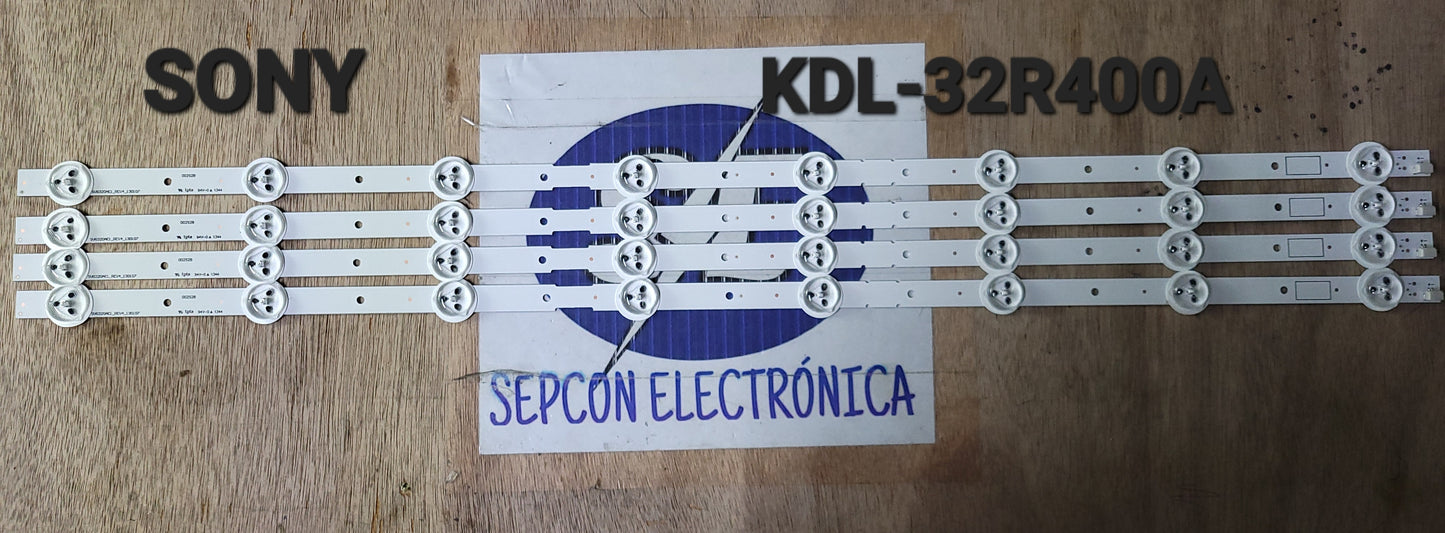 Tira LED para televisión SONY " KDL-32R400A