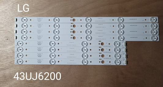 Tira LED para televisión LG 43" 43UJ6200