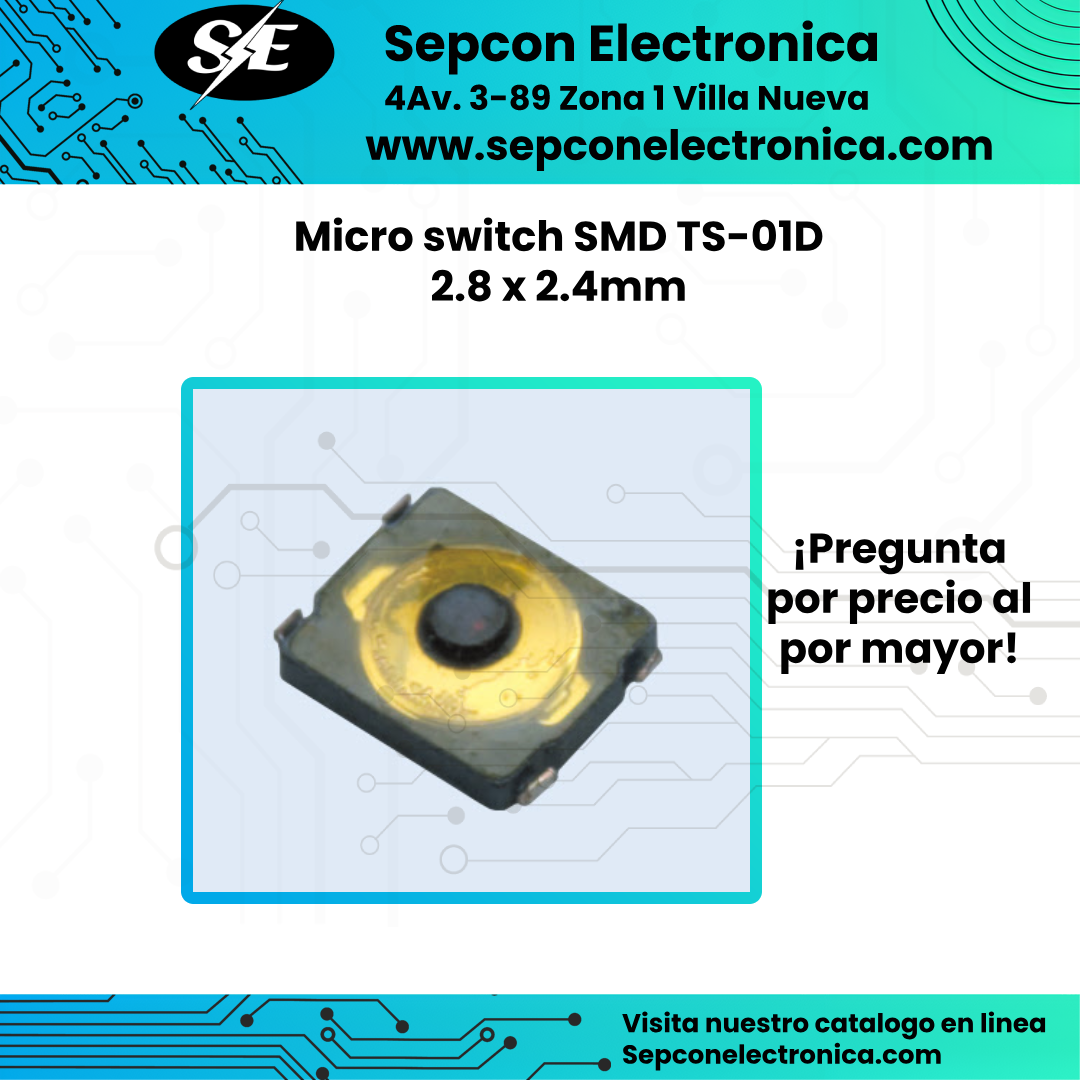 Micro Switch SMD TS-01D 2.8x2.4mm
