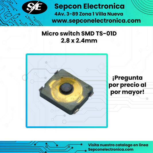 Micro Switch SMD TS-01D 2.8x2.4mm