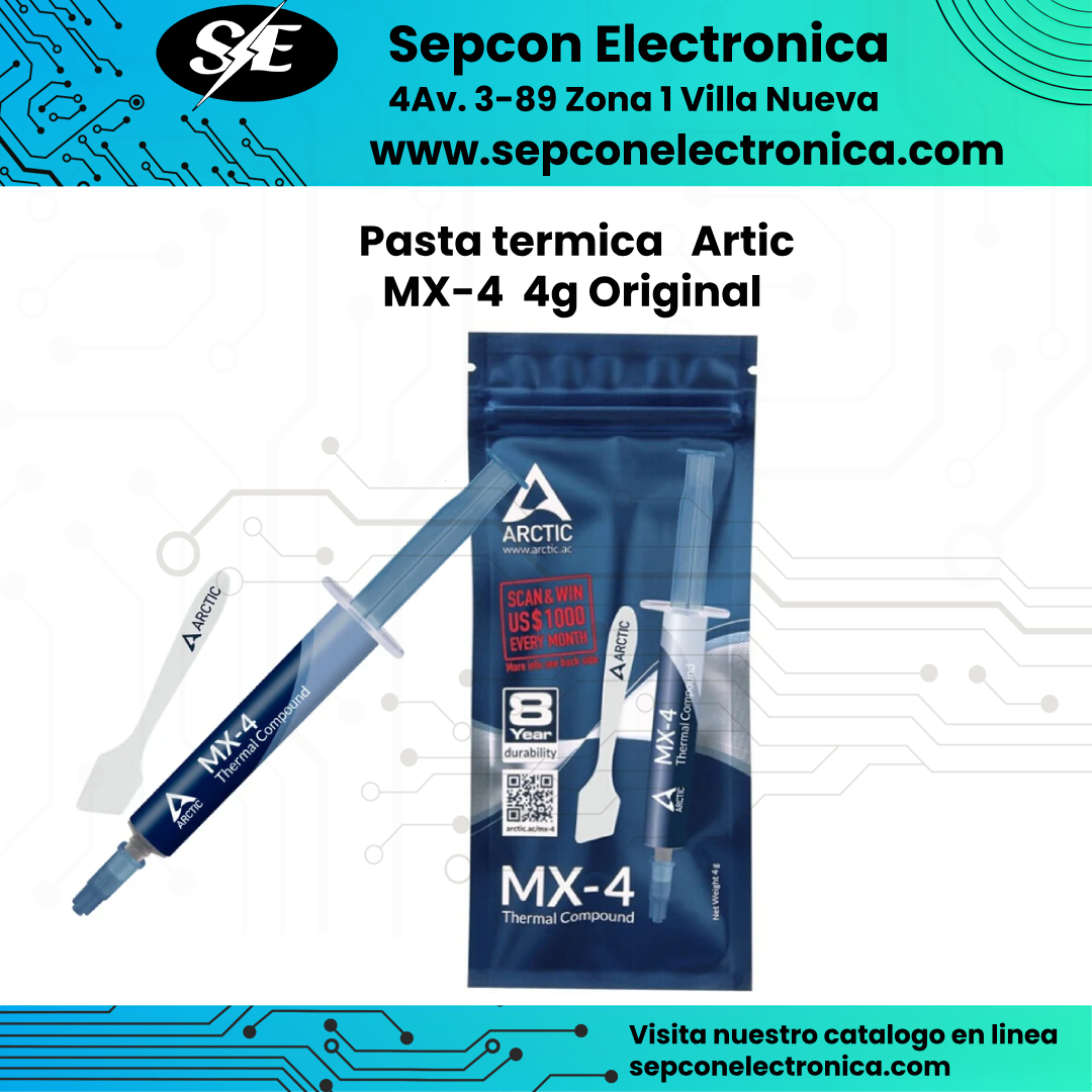 Pasta termica   Artic MX-4  4g Original