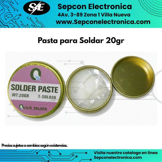 Pasta para soldar 20G