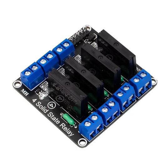 Módulo Relé Estado Sólido Omron 4 Canales 5VDC G3MB-202P 2A 240VAC
