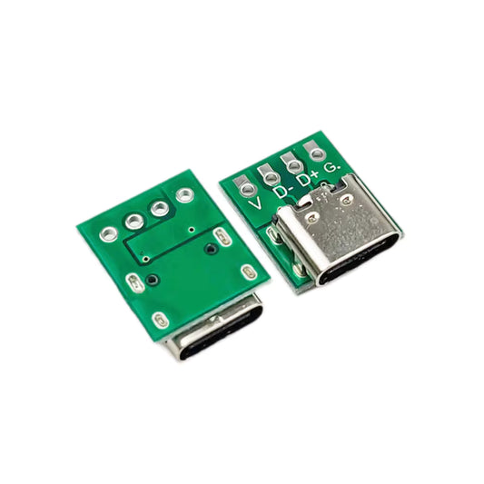 Puerto USB C en placa