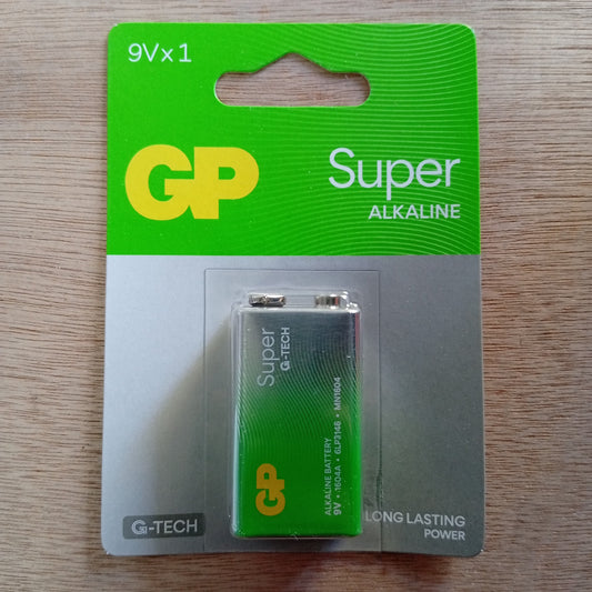 Batería de 9V GP Greencell Alcalina