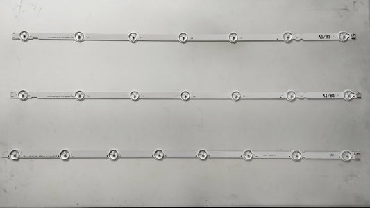 Tira LED para televisión LG 32" 32LA613B 2X7 1X8