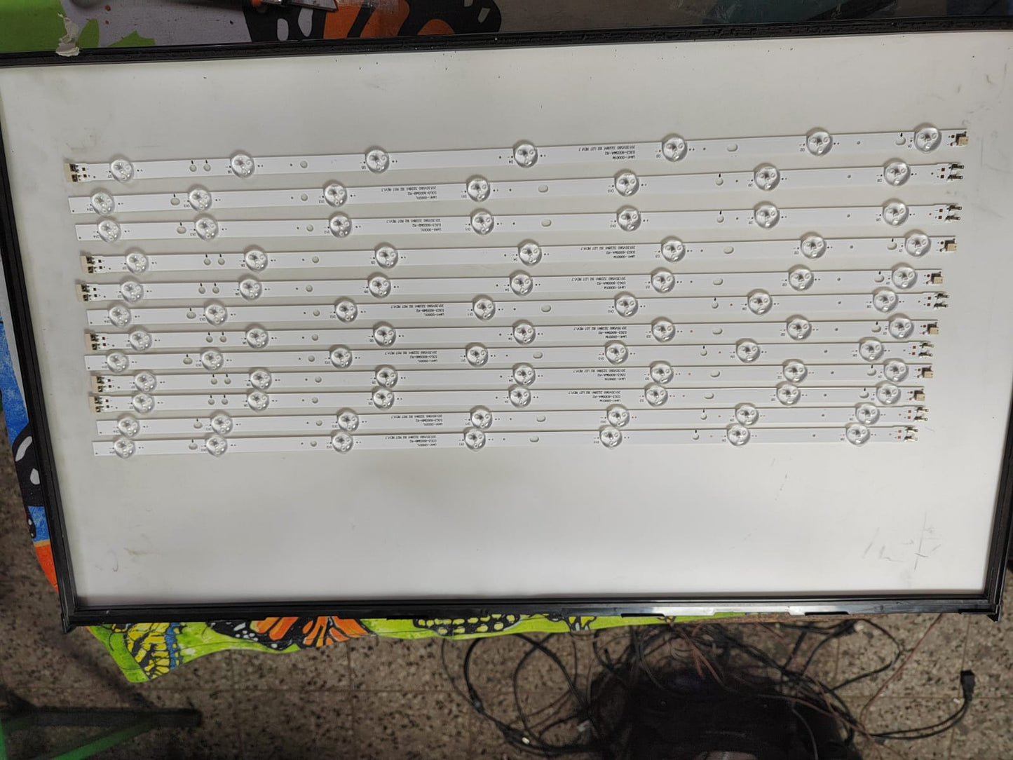 Tira LED para televisión SAMSUNG 60" UN60FH6200F, UN60FH6200F, UA60H6203, UA60F6088, UA60H6003