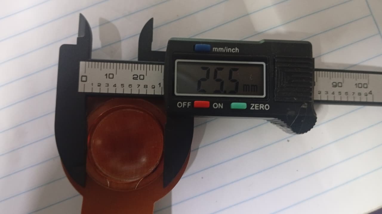 Membrana para NSDV - 420 diámetro bobina 25.5mm y Base 44 mm