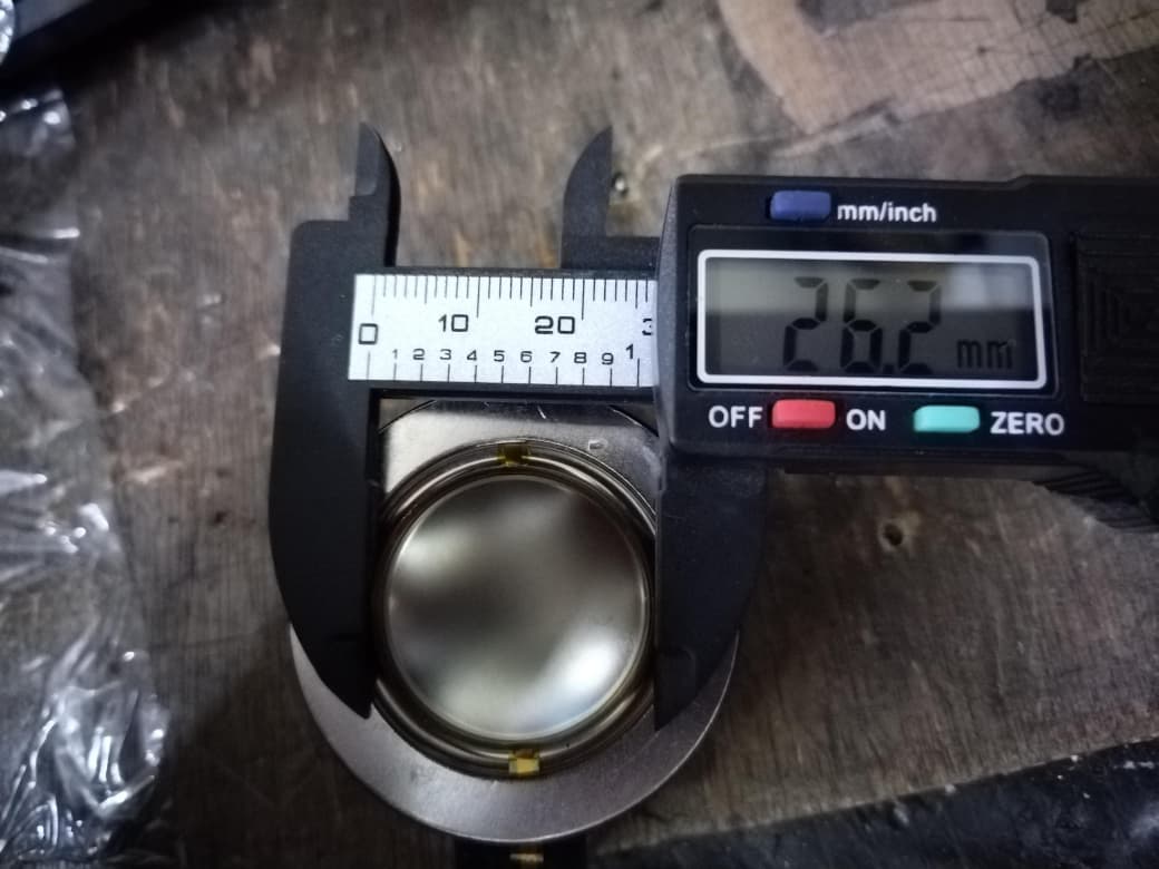 Membrana para driver MB - 24 VC diámetro bobina 26mm y Base 44 mm