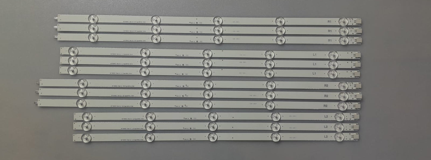 Juego de tira leds Para tv LG 50LN5400