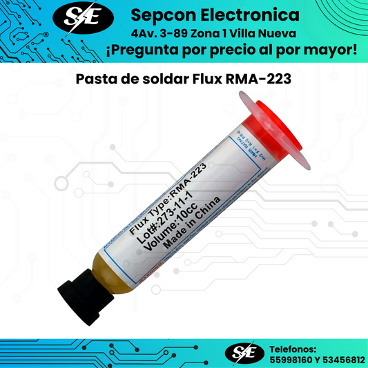 Flux en Pasta RMA 223 10cc