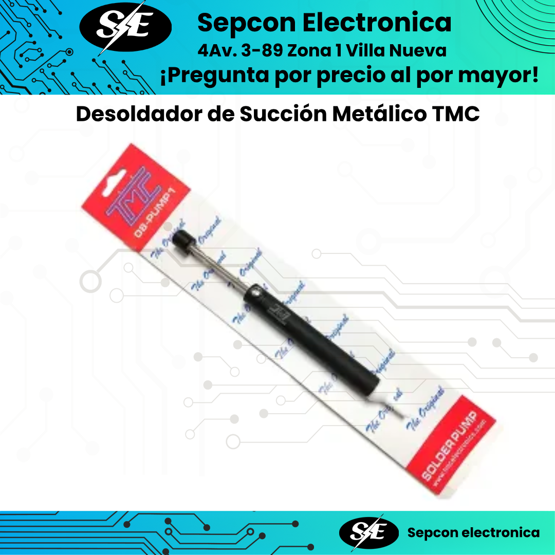 Desoldador de Succión Metálico TMC