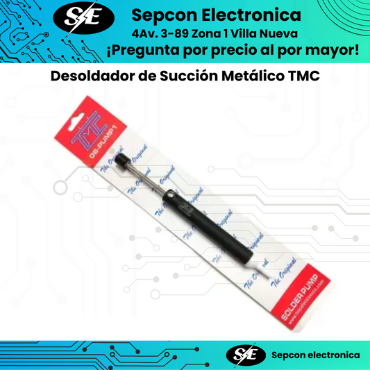 Desoldador de Succión Metálico TMC