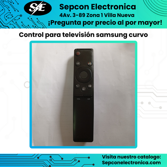 Control remoto para Televisión Samsung Curvo