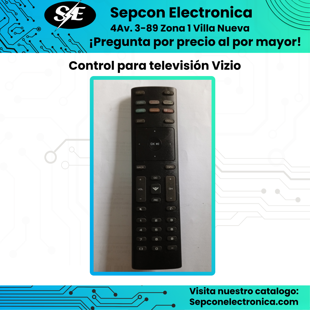Control remoto para Televisión Vizio
