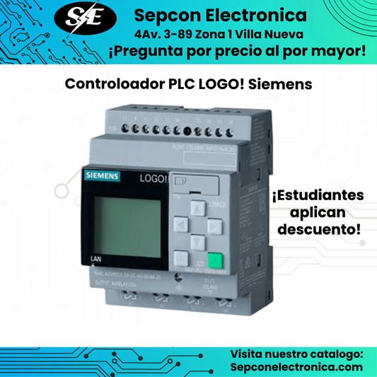 Controlador PLC LOGO! Siemens
