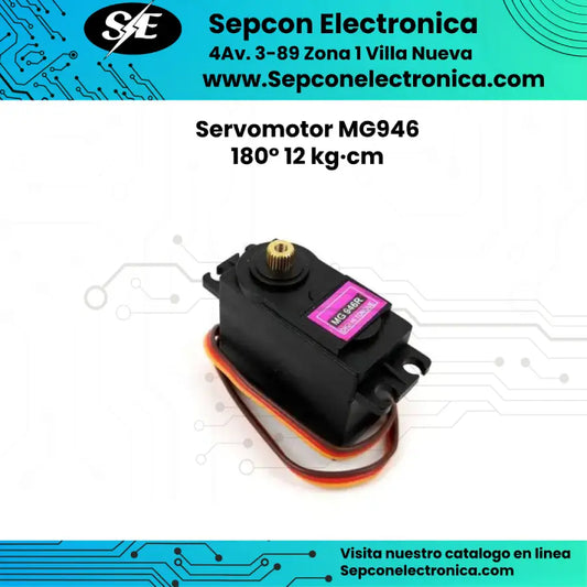 Servomotor MG946 180° 12 kg·cm