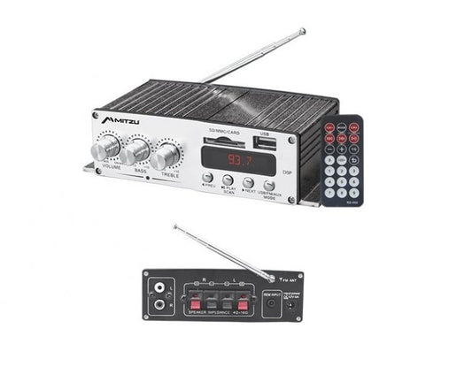 Mini amplificador para motocicletas MIT-78USB