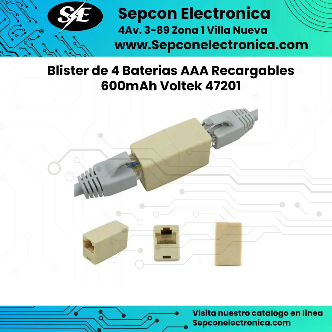 Unión acople RJ45 N.A DB-IBM-200