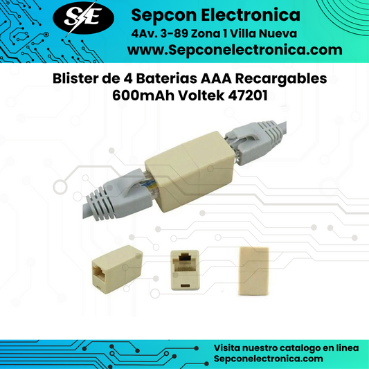 Unión acople RJ45 N.A DB-IBM-200