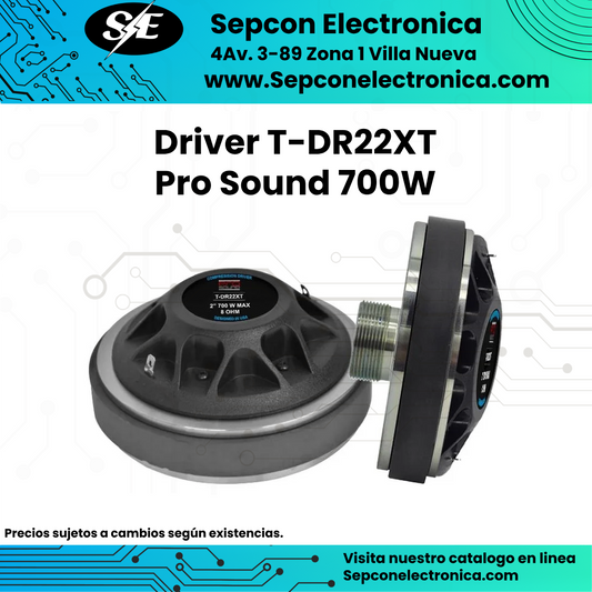 Driver T-DR22XT Pro Sound 700W