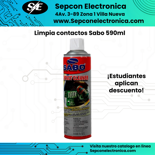 Limpia contactos Sabo 590ml
