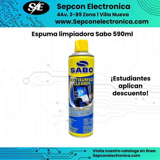 Espuma limpiadora Sabo 590ml