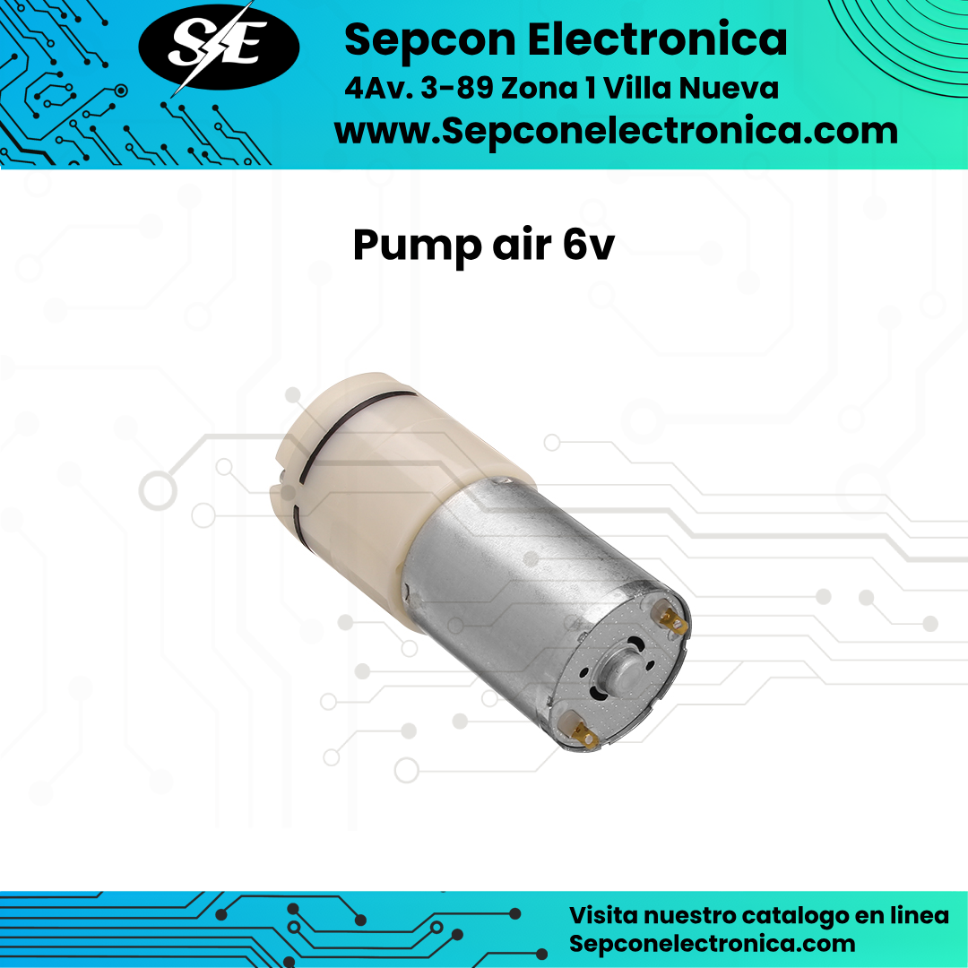 Bomba de Aire Mini 370 DC 6V