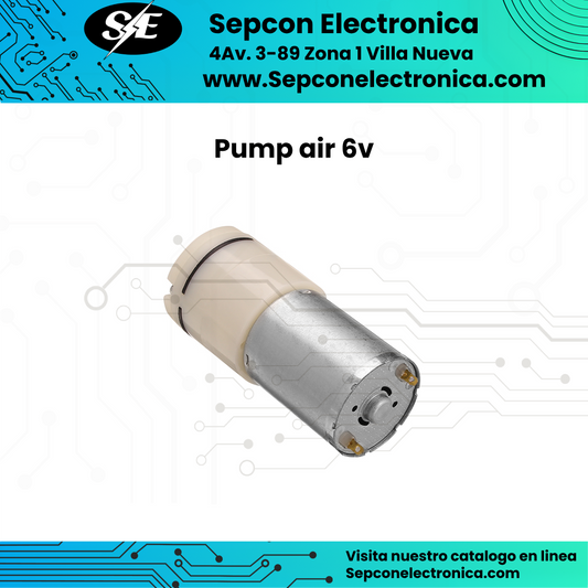 Bomba de Aire Mini 370 DC 6V