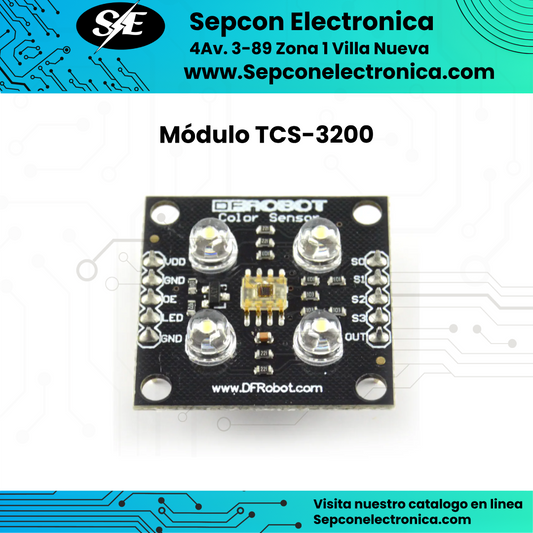 Modulo sensor de color TCS3200